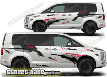 Mitsubishi Delica large graphics 017