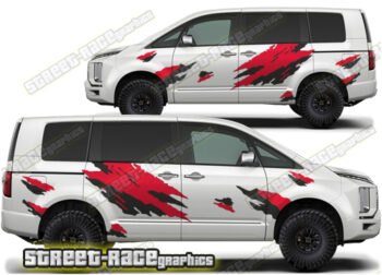 Mitsubishi Delica large graphics 018