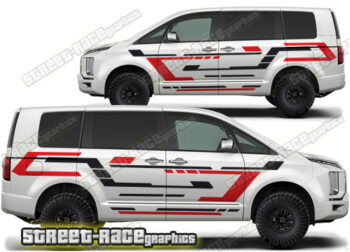 Mitsubishi Delica large graphics 019