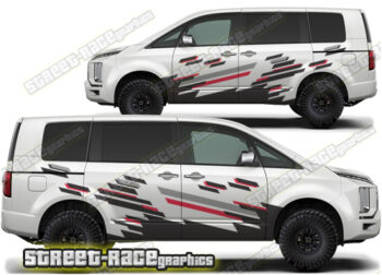 Mitsubishi Delica large graphics 024