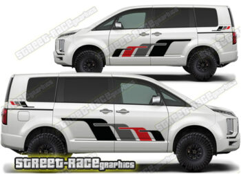 Mitsubishi Delica large graphics 026