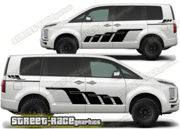 Mitsubishi Delica large graphics 027