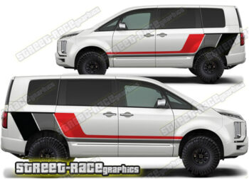 Mitsubishi Delica large graphics 030