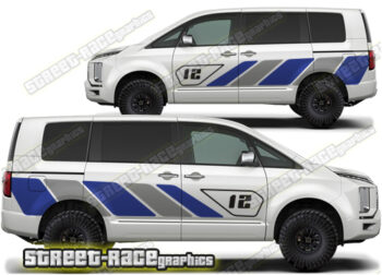Mitsubishi Delica large graphics 033