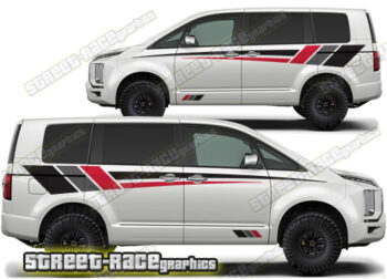Mitsubishi Delica large graphics 044