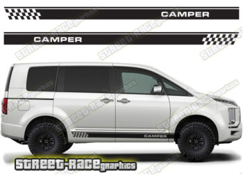Mitsubishi Delica stickers 012 - Campervan
