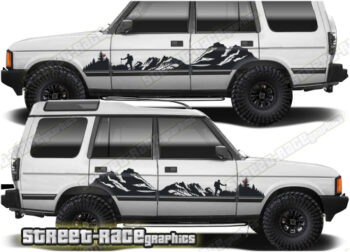 Land Rover Discovery 1-2 021 - Mountain graphics