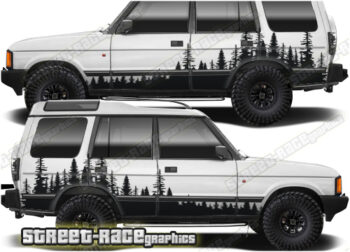 Land Rover Discovery 1-2 024 - Forest overland graphics
