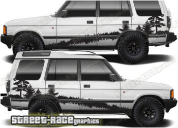 Land Rover Discovery 1-2 026 - Forest adventure graphics