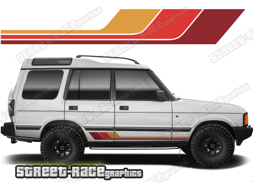 Land Rover Discovery 1-2 043 - Retro stripes