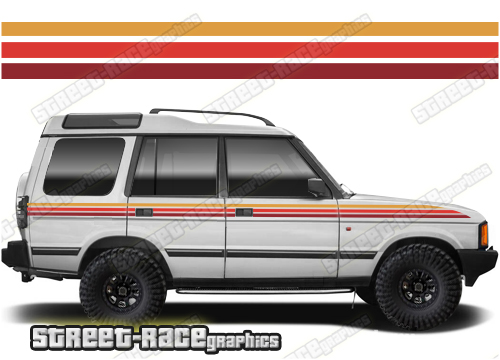 Land Rover Discovery 1-2 045 - Retro stripes
