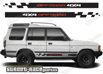 Land Rover Discovery 1-2 052 - 4X4 off road racing stripes