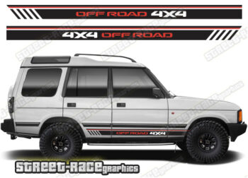 Land Rover Discovery 1-2 054 - racing stripes