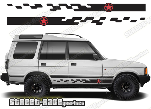 Land Rover Discovery 1-2 055 - racing stripes
