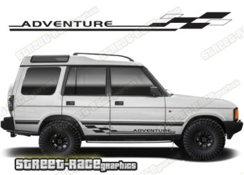 Land Rover Discovery 1-2 058 - Adventure racing stripes