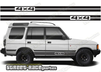 Land Rover Discovery 1-2 059 - 4x4 racing stripes