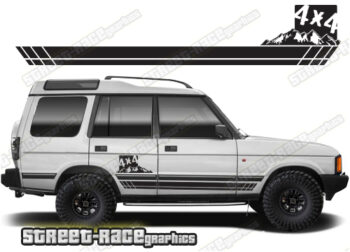 Land Rover Discovery 1-2 060 - 4x4 racing stripes