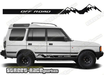 Land Rover Discovery 1-2 061 - off road racing stripes