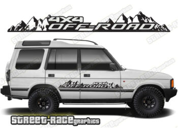 Land Rover Discovery 1-2 067 - off road 4x4 decals
