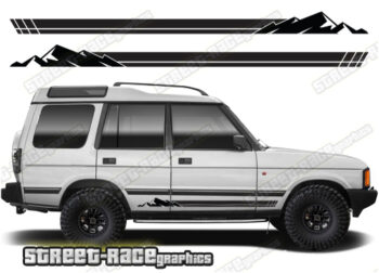 Land Rover Discovery 1-2 069 - 4x4 racing stripes