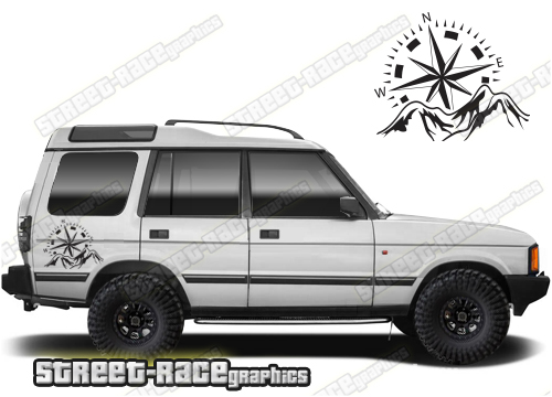 Land Rover Discovery 1-2 070 - Mountain compasses