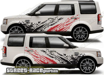 Land Rover Discovery 3-4 001 - mud splatter graphics