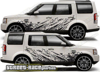 Land Rover Discovery 3-4 002 - mud splatter graphics