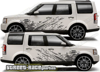 Land Rover Discovery 3-4 004 - mud splatter graphics