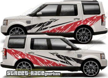 010 - Land Rover Discovery - off-road rally graphics