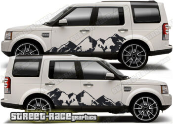Land Rover Discovery 3-4 022 - Mountain graphics
