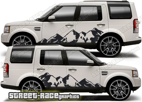 Land Rover Discovery 3-4 022 - Mountain graphics