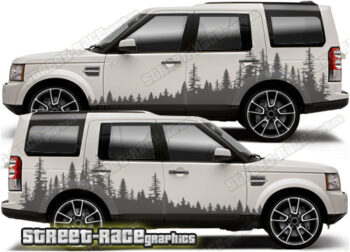 Land Rover Discovery 3-4 024 - Forest overland graphics