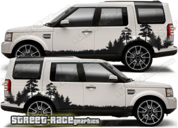 Land Rover Discovery 3-4 025 - Forest overland graphics