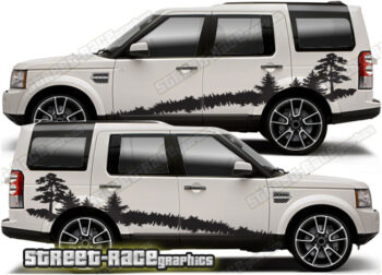 Land Rover Discovery 3-4 026 - Forest adventure graphics