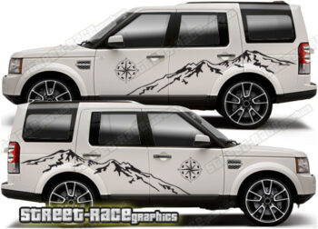 Land Rover Discovery 3-4 029 - Mountain adventure graphics