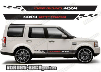 Land Rover Discovery 3-4 050 - 4X4 off road racing stripes