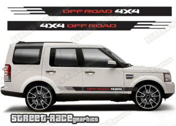Land Rover Discovery 3-4 051 - 4X4 off road racing stripes