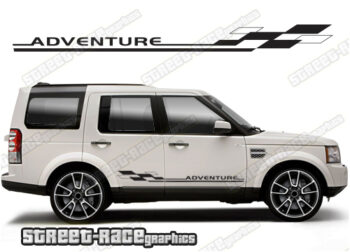 Land Rover Discovery 3-4 058 - Adventure racing stripes