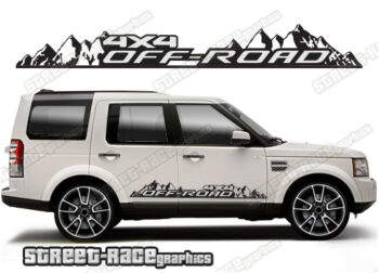 Land Rover Discovery 3-4 067 - off road 4x4 decals