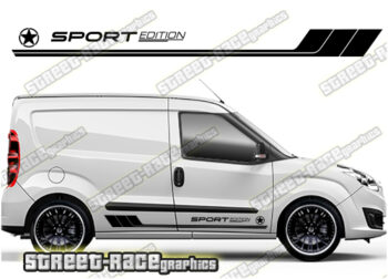 Citroen Berlingo racing stripes 036