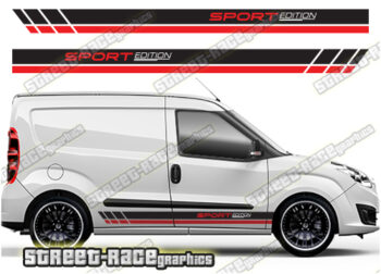 Citroen Berlingo racing stripes 041