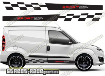 Citroen Berlingo racing stripes 044
