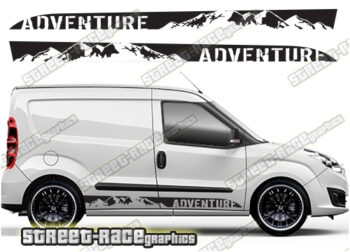 Citroen Berlingo Mountain / adventure graphics 051