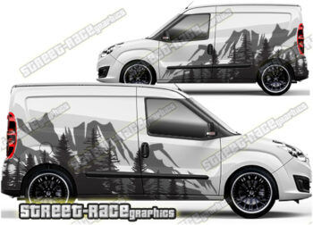 Fiat Doblo rally 055 - Mountain graphics