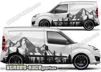 Fiat Doblo rally 056 - Mountain graphics