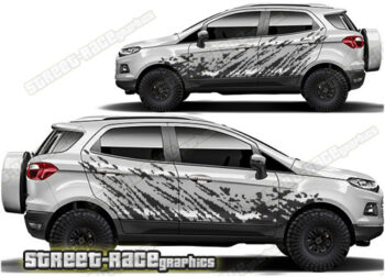 Ford EcoSport 002 - mud splatter graphics