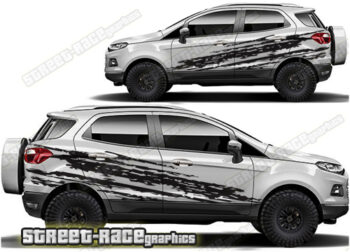Ford EcoSport 007 - ripped graphics