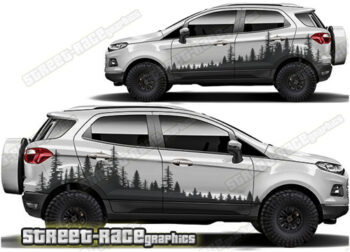 Ford EcoSport 024 - Forest overland graphics