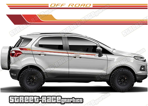 Ford EcoSport 041 - racing stripes
