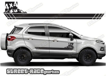 Ford EcoSport 060 - 4x4 racing stripes